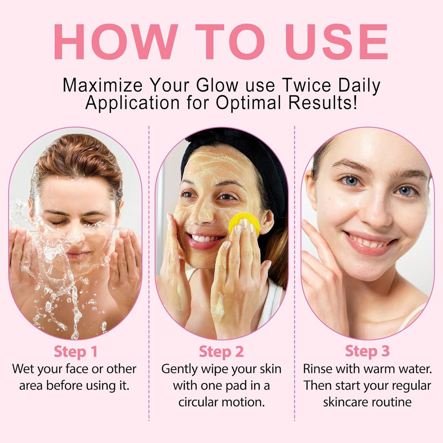 Kurkuma Kojic Acid Reinigingspads – Voor een Stralende, Gezonde Huid!